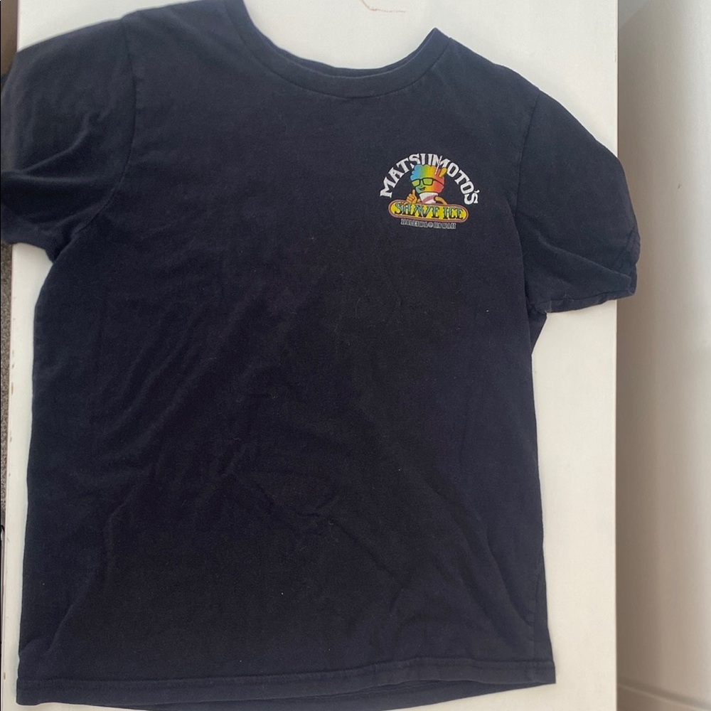 Kids Hawaiian Black Shave Ice T-shirt
